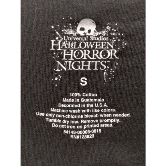 Halloween Horror Nights 2019 Universal Studios Size Small Fear to the Max Tee - Picture 5 of 6